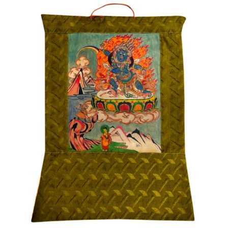 Thangka Painting Of Yamantaka, Destroyer of the God of Death