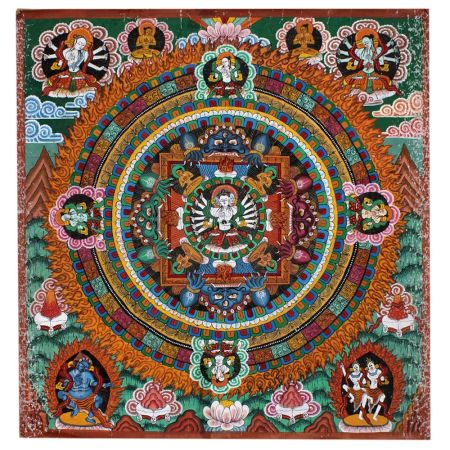 Mandala Tibetan Thangka Painting