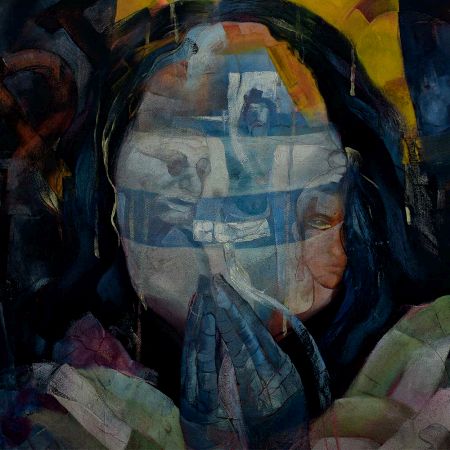 Abstract Oil PaintingÂ On Canvas