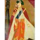 Old Standing Indian Emperor Canvas Painting