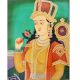 Handmade Canvas Painting Of Mughal Queen