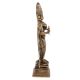 Black Brass Standing Laxmi Statue