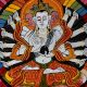 Tibetan Thangka Painting Of Medicine Buddha