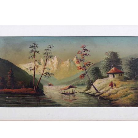 Framed Print Of Natural Landscape Painting