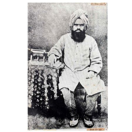 Vintage Photograph Of Syed Mir Hassan