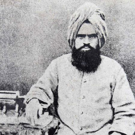 Vintage Photograph Of Syed Mir Hassan