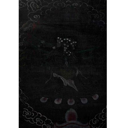 Thangka Painting Of Ekajati Wrathful Protector Deity