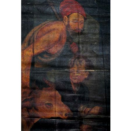 Handmade English Painting Of An Old Folk Tale