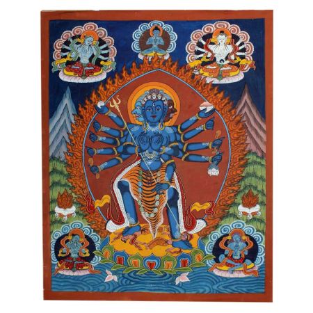 ThangkaÂ Painting Of Parnashavari