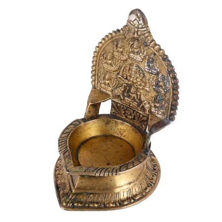Ashtalakshmi VilakkuÂ Brass Oil Lamp