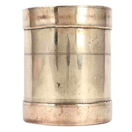 Brass Measuring Pot Or Nira Para Kerala Vessel