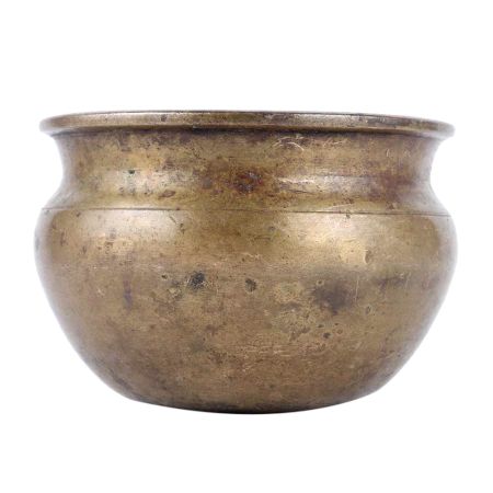 Round Brass Holy Pot Or Lota