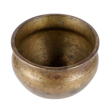 Round Brass Holy Pot Or Lota