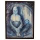 Oil Painting OF Nun With A Child