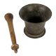 Brass Hamam Dasta Or Mortar and Pestle
