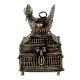 Brass Dhokra Jewelry Trinket Box Duck Statue
