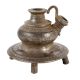 Old Brass Hookah Pipe Base Pot