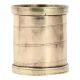 Brass Rice Grains Measuring Cup In Golden Sheen