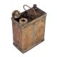 Old Brass  Petrol Can With Cap And Handle