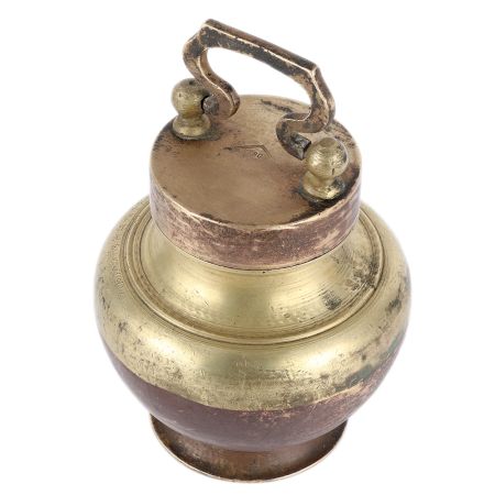 Old Brass Kamandalu or Milk Storage Pot