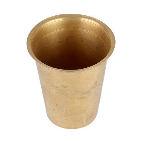 Plain Brass Water Drinking Glass