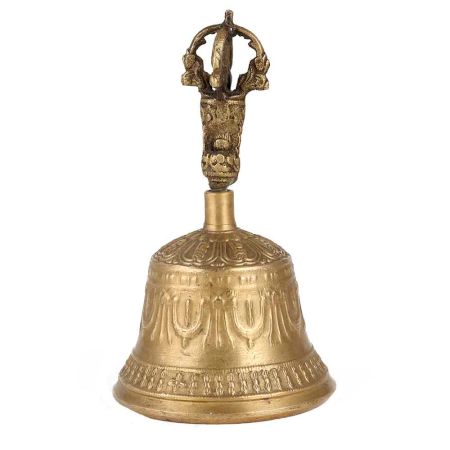Brass Vajra Dorje Prayer Bell