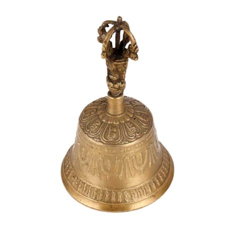 Brass Vajra Dorje Prayer Bell
