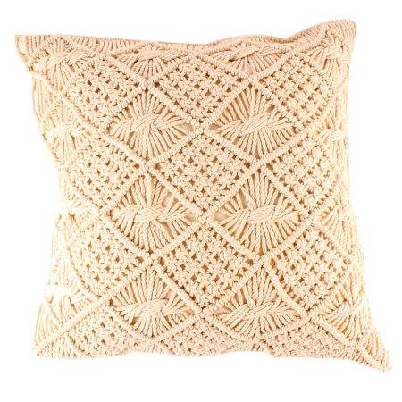 Macrame Party Stuff Knitted Cushion Cover