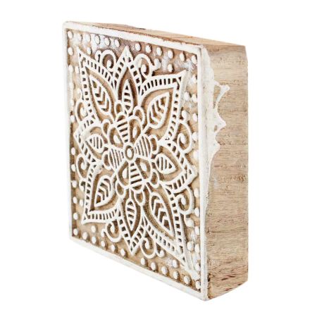 Set Of 1 Piece New Wooden Printing Block