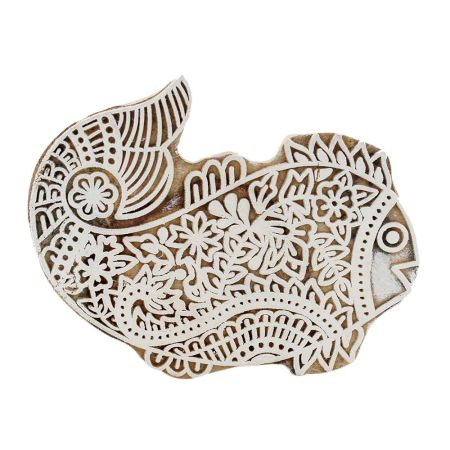 Set Of 1 Piece New Wooden Printing Block