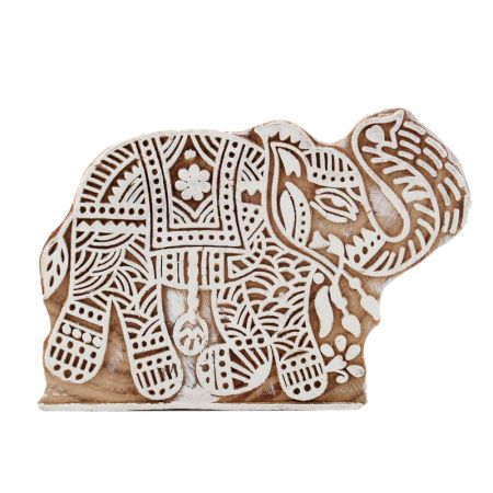 Set Of 1 Piece New Wooden Printing Block