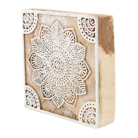 Set Of 1 Piece New Wooden Printing Block