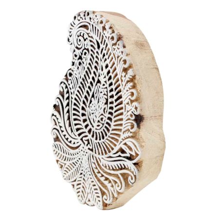 Set Of 1 Piece New Wooden Printing Block