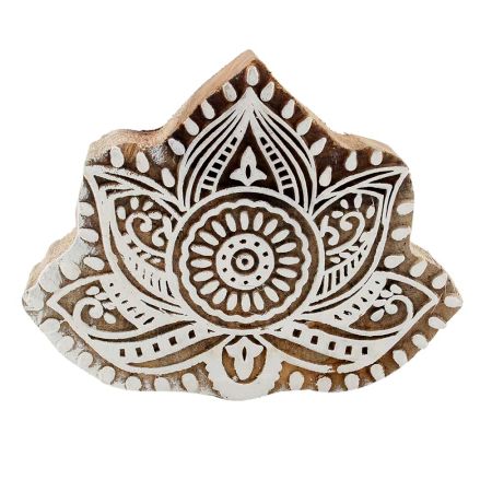 Set Of 1 Piece New Wooden Printing Block