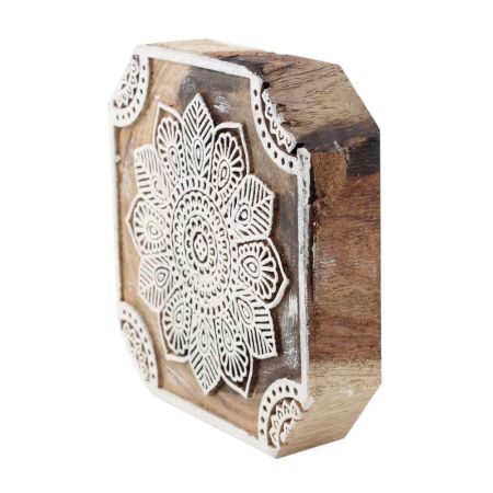 Set Of 1 Piece New Wooden Printing Block