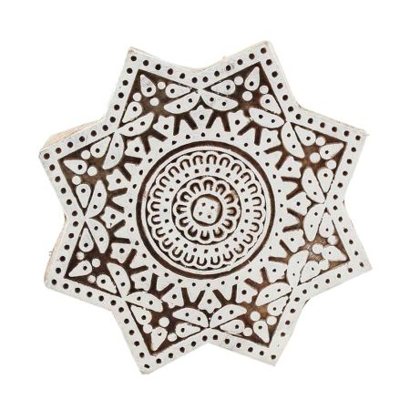 Set Of 1 Piece New Wooden Printing Block