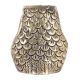 Pure Brass Sitting Owl Statue With Detailed Engraving