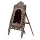 Artistic Bone Inlay Wooden Mirror Frame
