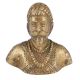 Brass Indian Chatrapati Shiva Bust Statue