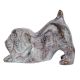 Brass Pug Dog Statue In Antique Finish