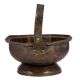 Brass Puja Flower Basket With Handle