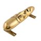 Tribal Man Face Design Brass Door Handle