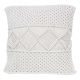 White Macrame Farmhouse Decor Cushion Cover