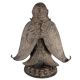 Brass Garuda Nepalese Art Statue In Black Finish