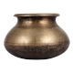 Solid Brass Round Matka Or Water Pot