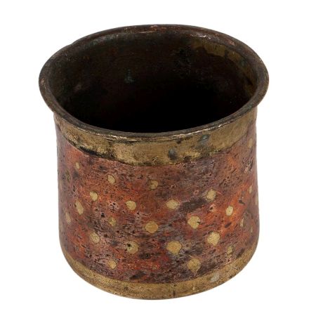 Brass And Copper Panchpatra Cup For Worship