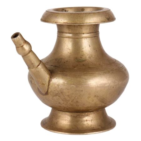 Brass Bodhna Water Pot With A Stout