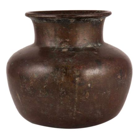 Ancient Bass Indian Hindu Lota Water Pot