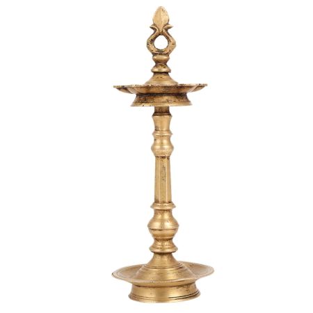 Vintage Used Oil Lamp Stand