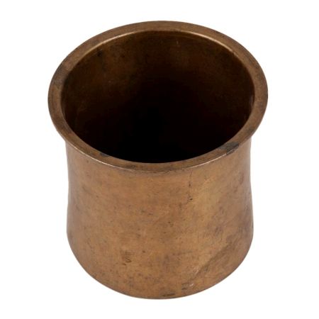 Vintage Holy Water Panchpatra Pot Plain Small